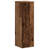 Plant Stand 2pcs Old Wood 25x25x80 cm Engineered Wood 852949