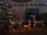Reindeer Family Colourful Acrylic 329796