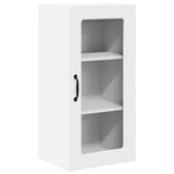 Wall Glass Cabinet LUCCA White 40 x 31 x 80 cm Engineered Wood 884985