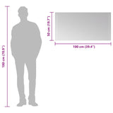 LED Bathroom Mirror 100x50 cm 151735