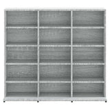 CD Cabinet Grey Sonoma 100x23x89.5 cm Engineered Wood 815484