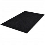Door Mat Black 90 x 150 cm PVC 241266