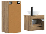 Bathroom Furniture Set 2 pcs Artisan Oak 33 x 34.5 x 100 cm 3406142