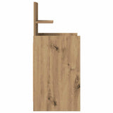 Bedside Cabinet with 2 Drawers Artisan Oak 38x34x80 cm 861371