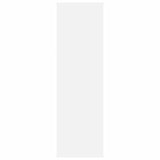Wall Shoe Cabinet 2 pcs White 80x18x60 cm Engineered Wood 806742