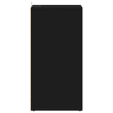 Shoe Cabinets 2 pcs Black 31.5x35x70 cm Engineered Wood 808984