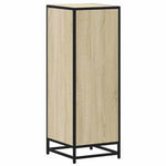 ZNTS Bathroom Cabinet Sonoma Oak 35x37.5x100 cm Engineered Wood 849250