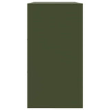 Sideboard Olive Green 99x39x73 cm Steel 841791