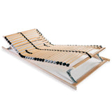 Bed Slatted Base Beech Solid beech wood frame, Birch slats 246455