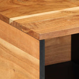 Coffee Table 80x50x40 cm Solid Wood Acacia 4017760