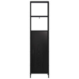 Highboard Black Oak 40 x 33 x 161 cm Engineered Wood 8013866