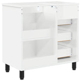 Bathroom Vanity Unit High Gloss White 60 x 35 x 60 cm 889379
