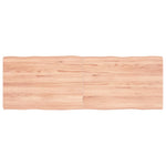 ZNTS Table Top Light Brown 120x40xcm Treated Solid Wood Live Edge 363956