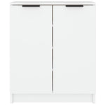 ZNTS Shoe Cabinet White 59x35x70 cm Engineered Wood 811421