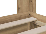 Bed Frame with Storage and Headboard Artisan Oak 90 x 200 cm 3445817