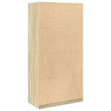 Wardrobe Sonoma Oak 100x50x200 cm Engineered Wood 3307731