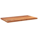 Table Top 100x70x2.5 cm Rectangular Solid Wood Acacia 370935