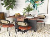Folding Dining Table, Drop Leaf Table for Small Spaces, Foldable Table with Drawer and Storage T3398P330451