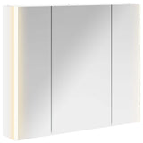Bathroom Mirror Cabinet White 83.5 x 15.5 x 70 cm 889263
