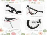 Kick Scooters for Kids with Adjustable Height, Anti-Slip Deck, Dual Brakes, Rubber Tyres, for Boys T3398P348464