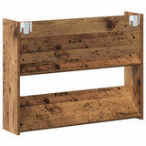 Shoe Cabinet 2 pcs Old wood 80 x 18 x 60 cm Engineered Wood 875024
