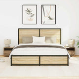 Bedside Cabinet with Drawer 2 pcs Artisan Oak 40 x 39 x 37 cm 863069