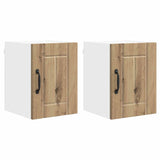 Wall Cabinet LUCCA 2 pcs Artisan Oak 30 x 31 x 40 cm 884873