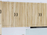 Wall Cabinet PORTO Sonoma Oak 50 x 31 x 100 cm Engineered Wood 885477