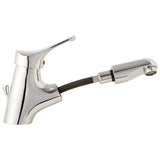 ZNTS SCHÜTTE Basin Mixer with Pull-Out Spray ATTICA Chrome 434557
