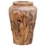 Decoration Vase 40x60 cm Solid Teak Wood 285211