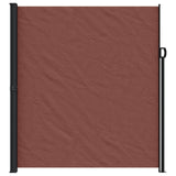 Retractable Side Awning Brown 220x500 cm 4004479
