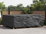 Furniture Cover Plain Black 240 x 160 x 100 cm 600D 4105815