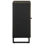 Sideboard Black 60x33x75 cm Solid Wood Mango 4017686