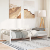 Daybed without Mattress White 80x200 cm Solid Wood Pine 854959