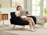 Teddy Fleece Accent Chair - Black T3398P377847