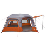 Instant Tent Grey and Orange 8-Person 42017486
