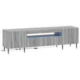 LED TV Cabinet Grey Sonoma Engineered Wood 896471
