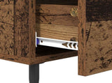 Bedside Cabinet Old Wood 40 x 40 x 66 cm Engineered Wood 882098