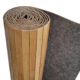 ZNTS Room Divider Bamboo Natural 250x165 cm 241668