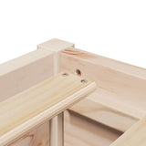 Bed Frame without Mattress 90x190 cm Single Solid Wood Pine 846843