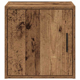 Garage Wall Cabinets 2 pcs Old Wood Engineered Wood 860640