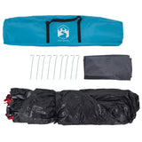Camping Tent Dome 4-Person Blue Quick Release 4004231