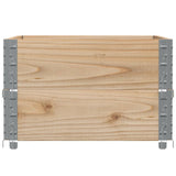 Garden Planter 80x60 cm Solid Wood Pine 3295839