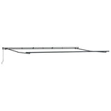 Manual Retractable Awning Burgundy 600x300 cm 3310199