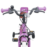 Kids Bike 16 Inches for 4-6 Years Old Purple 42009425