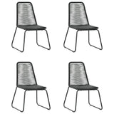 Dining Set Black and Brown 3060126