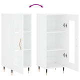 Sideboard White 34.5x34x90 cm Engineered Wood 828772
