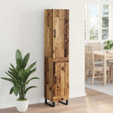 Highboard Old Wood 34.5 x 34 x 180 cm Engineered Wood 3415611