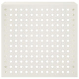 Air Conditioner Cover White 110 x 50 x 105 cm Steel 8014144