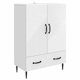 Sideboard with Drawer White 66 x 34.5 x 95 cm Engineered Wood 894895